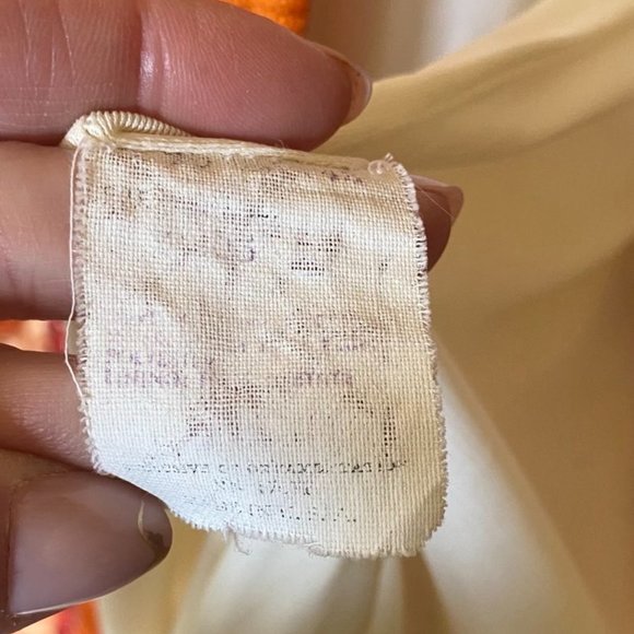 Vintage Loungees Oriental Quilted Belted Robe Housecoat 1960's I.Magnin RARE - Picture 11 of 16